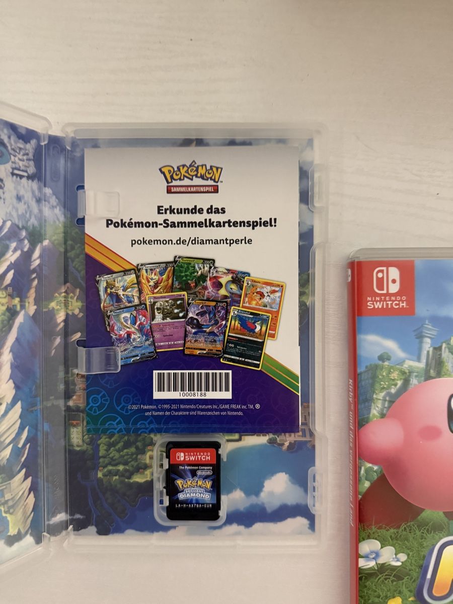 Pokémon Jeux: Nintendo Switch, Pokémon strahlender Diamant & Kirby – D'occasion à Basel par Sari994 2