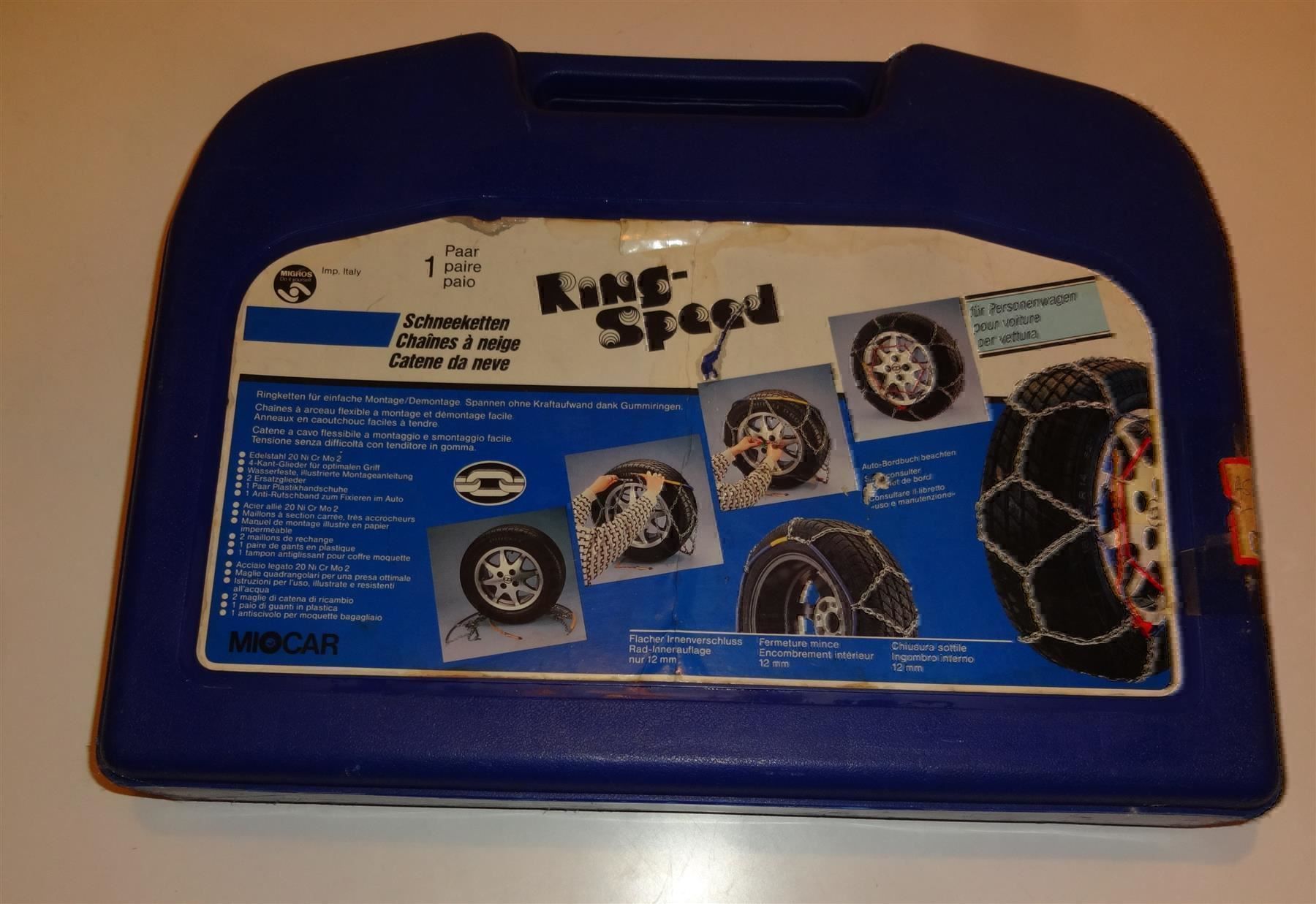 Catene da neve: Schneeketten MIOCAR Ring-Speed 050 – Nuovo (secondo la descrizione) da St. Gallen venduto da WWL 3