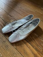 Ballerinas ZARA Silber Grösse 39