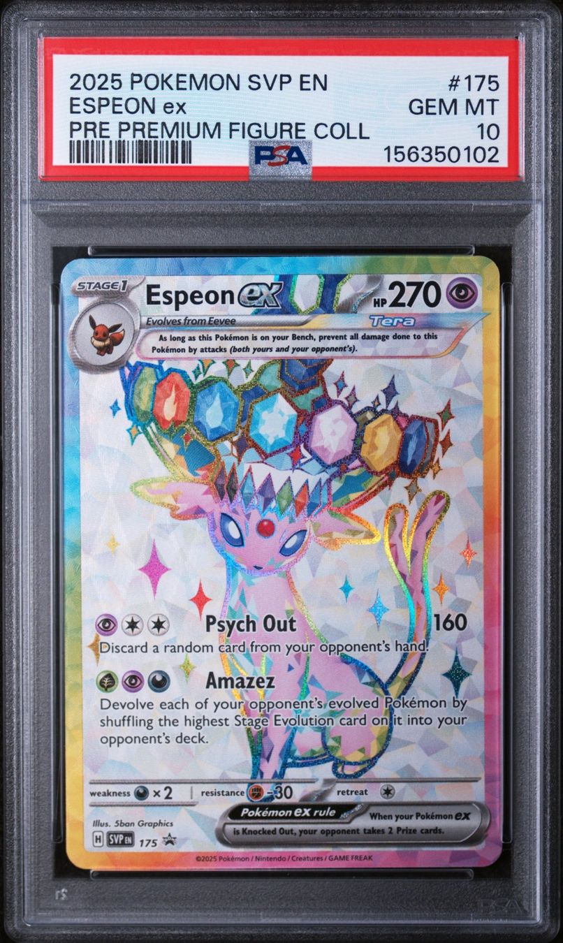 Pokémon Carte collezionabili: PSA 10 Espeon ex 175 EN – Usato da Obergerlafingen venduto da collector-shop.ch