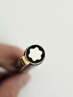 Füllfederhalter Montblanc Noblesse blau Gold 