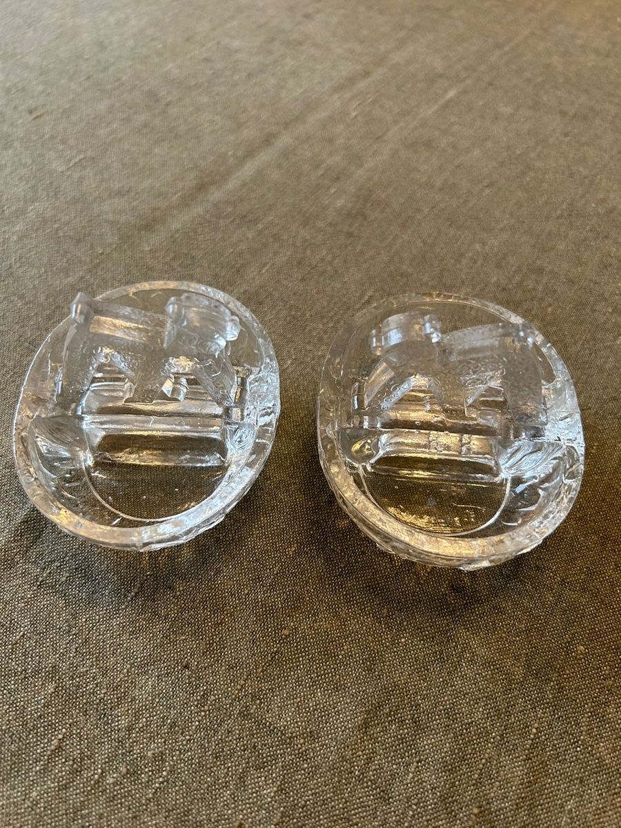 Gläser: 2 Vintage Glass Dishes – Gebraucht aus Zürich von Marvel07
