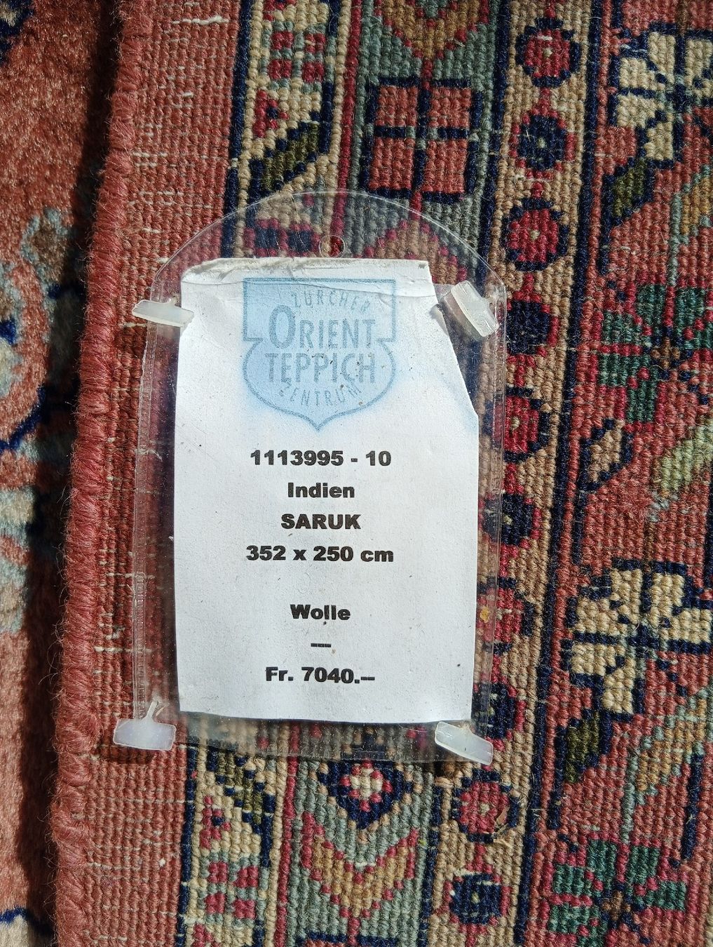 Tapis: saruk Teppich – D'occasion à Wolfhausen par ade_7wvk 3