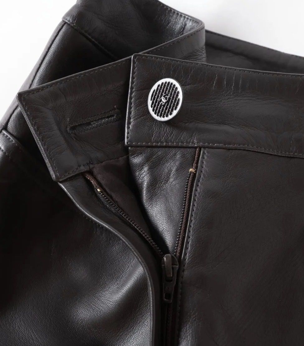 Chanel Hosen: Chanel Leather Trousers Brown  FR 36 – Gebraucht aus Kloten von liu_65tx 3