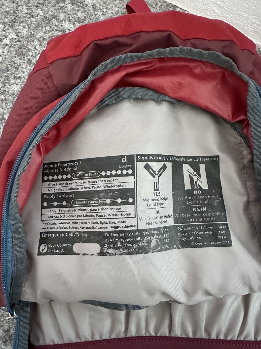 Deuter Zaini: Backpack deuter futura 24 – Usato da Bellinzona venduto da Samirablank 4