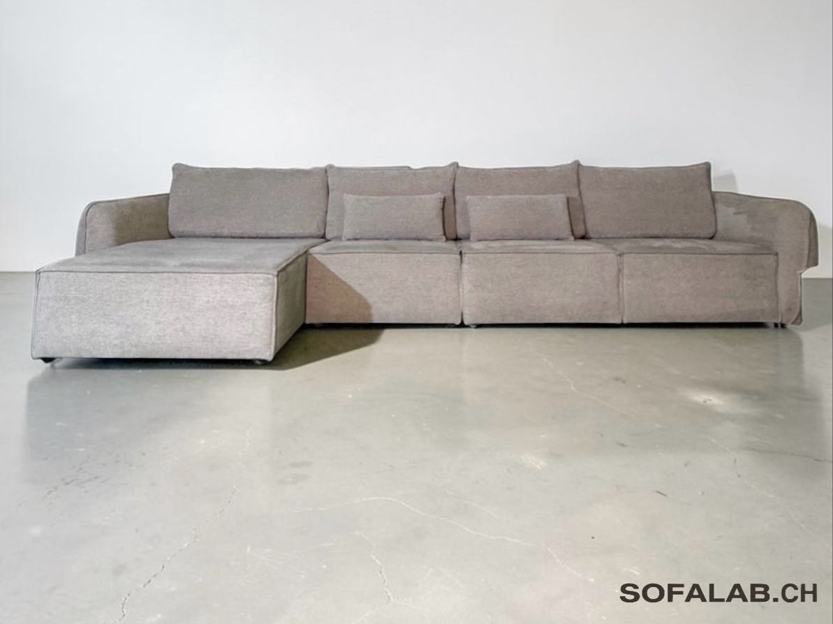 Divani: Modulares Sofa Beige von Mazzini Sofas Made in Italy – Usato da Fehraltorf venduto da Sofalab.swiss