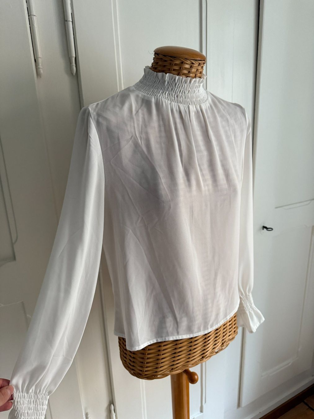Shein Chemisiers: Bluse weiss fliessend 36 – D'occasion à Zürich par Diazaio 1