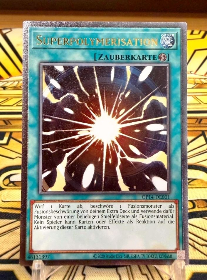 Yugioh Carte collezionabili: Yu-Gi-Oh Superpolymerisation Ultimate Rare – Usato da Schlieren venduto da davejuveboy429