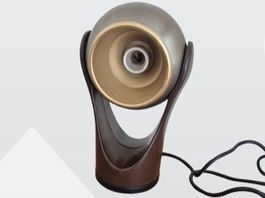 Lampe de table tactile vintage années 1970 C86