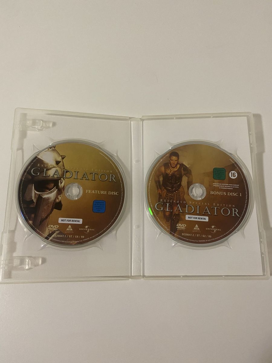 Alle DVDs: Gladiator 2-Disc Extended Edition DVD Oscar Edition 2000 – Gebraucht aus Oensingen von mig_99db 1