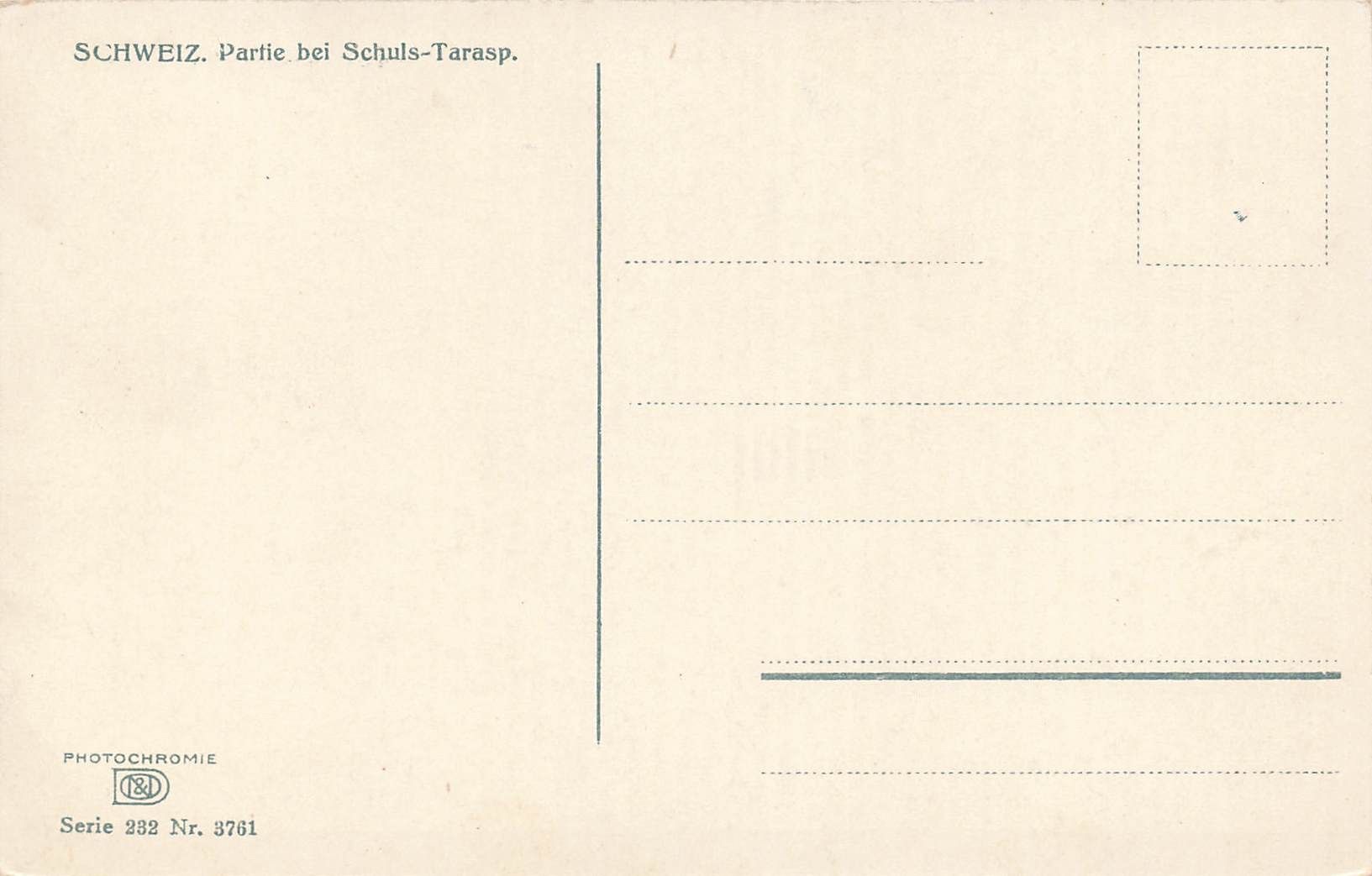 Cartes postales: Schweiz schuls tarasp – D'occasion à Biasca par Blenio71 1