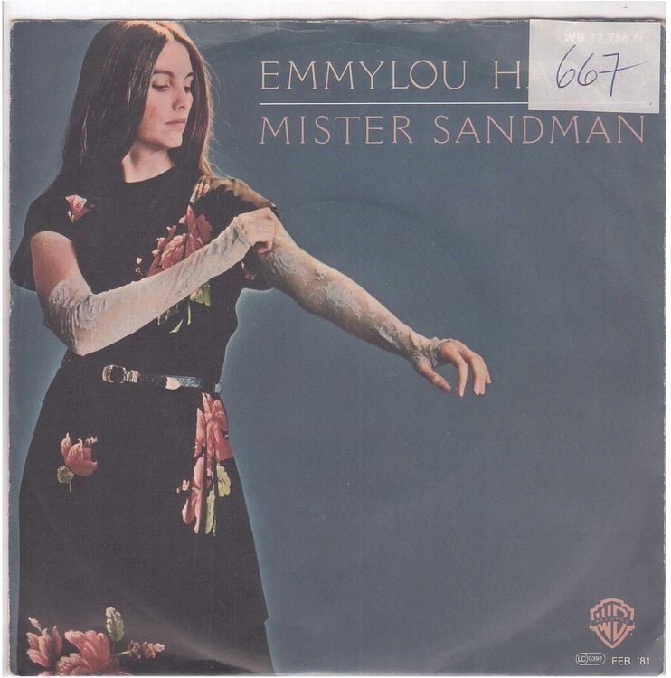 Dischi in vinile: Emmylou Harris  --  Mister Sandmann   Single7 – Usato da Rheinau venduto da asteng
