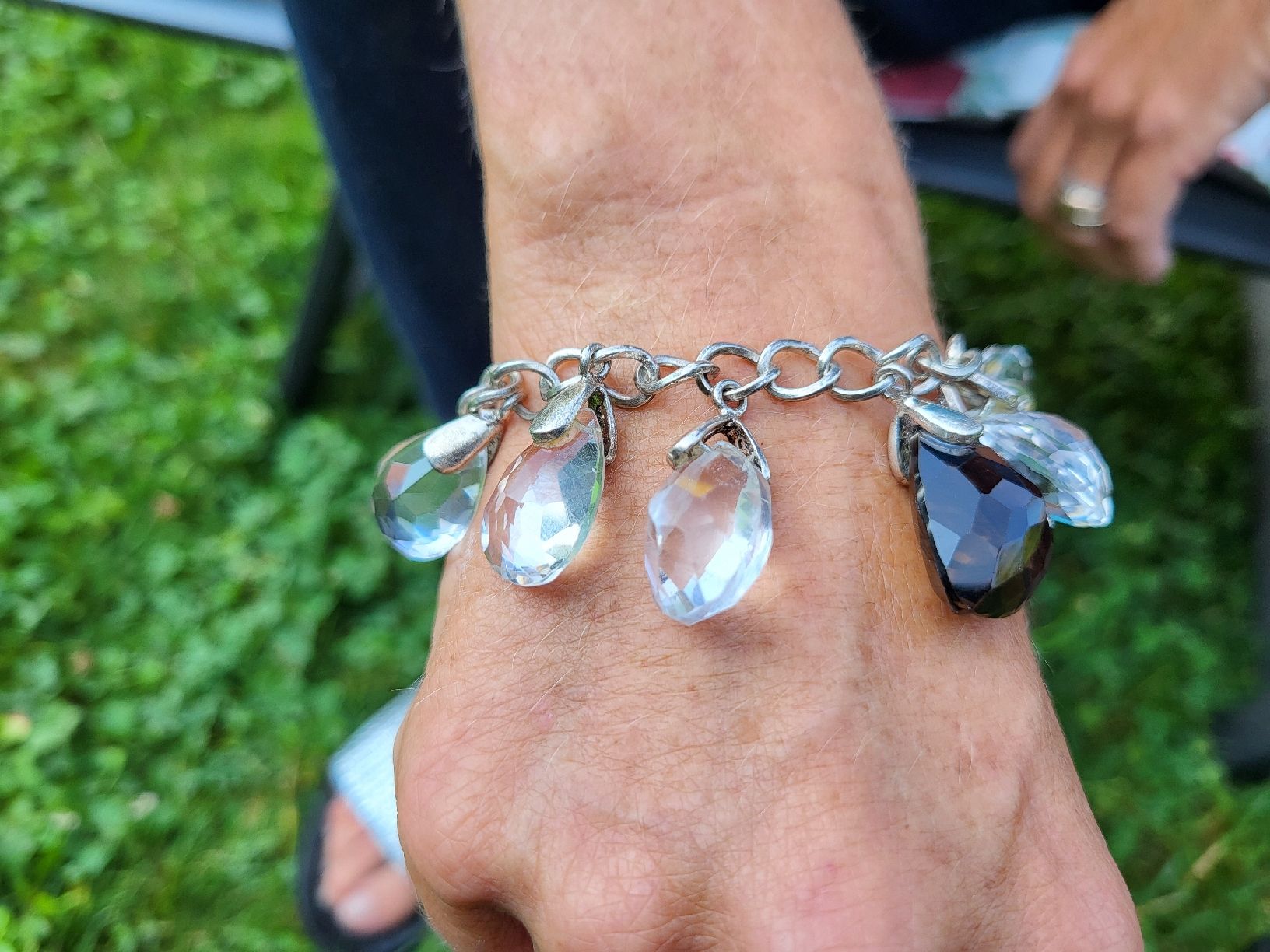 Bracciali & Braccialetti: Bergkristall Armband Silber – Usato da Gutenswil venduto da ghekko88 6