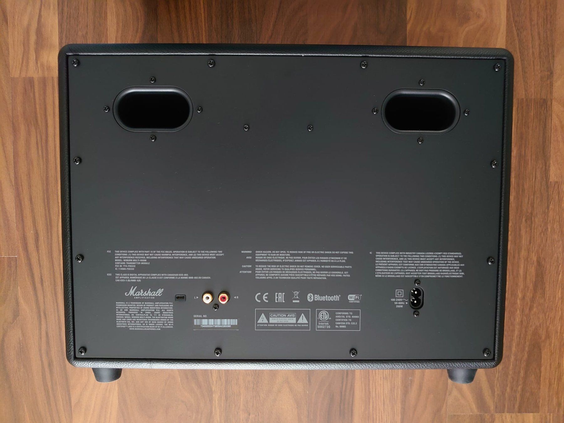 Marshall Lautsprecher: Marshall Woburn Multiroom Gen. I schwarz, Bluetooth – Gebraucht aus Villnachern von twofacefromportishead 3