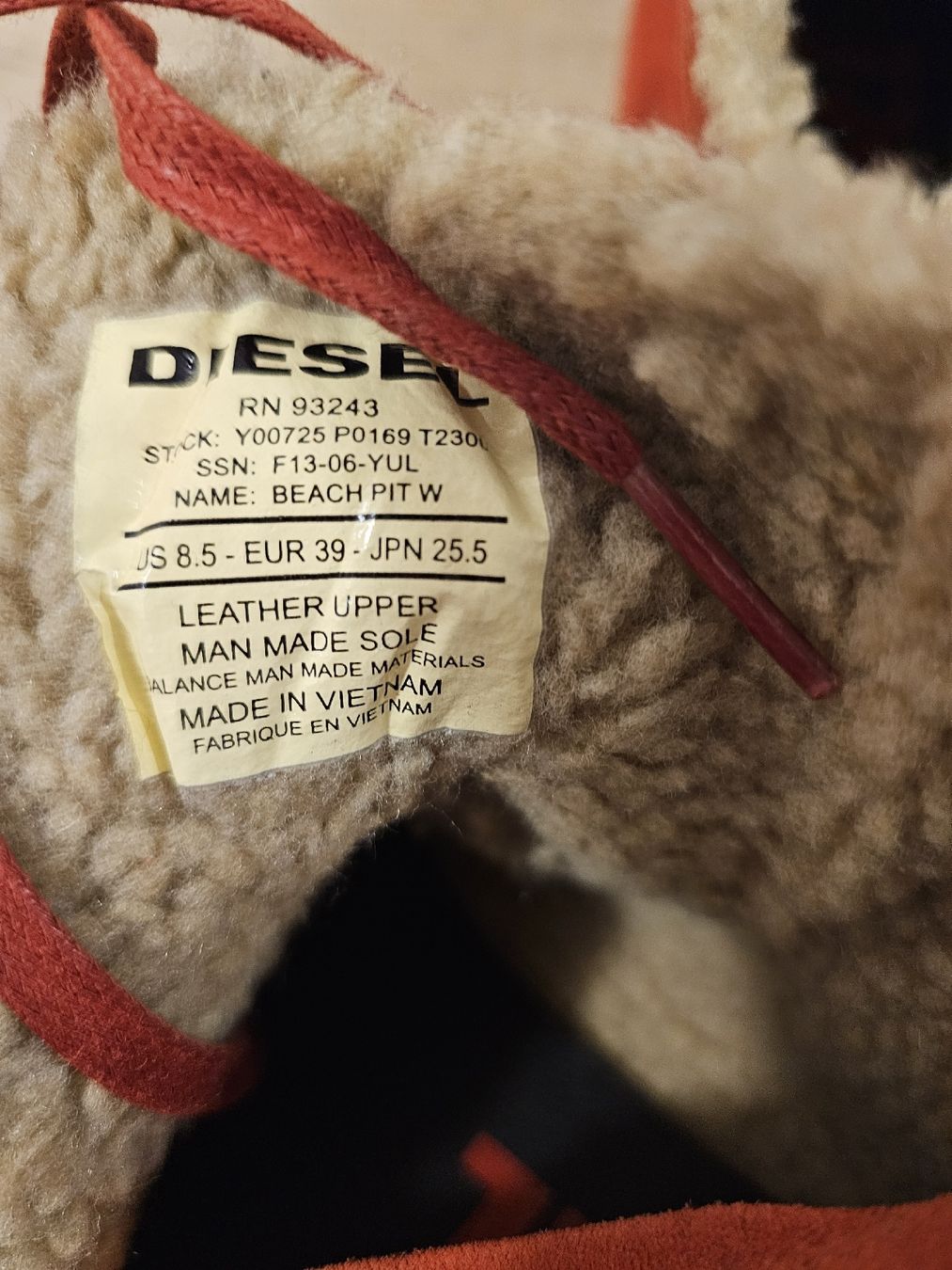 Diesel Scarpe da uomo: Stylische Diesel Sneaker Gr. 39 – Nuovo (secondo la descrizione) da Laufen venduto da Taty007 6