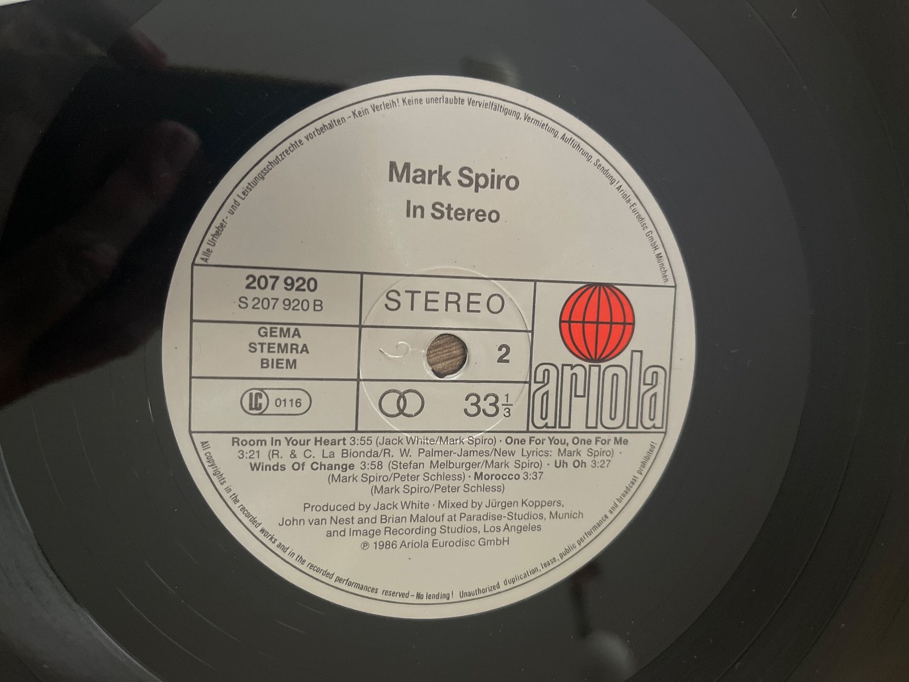 Vinyles: A797/Mark Spiro In Stereo – D'occasion à Frutigen par Philippe_jsp 2