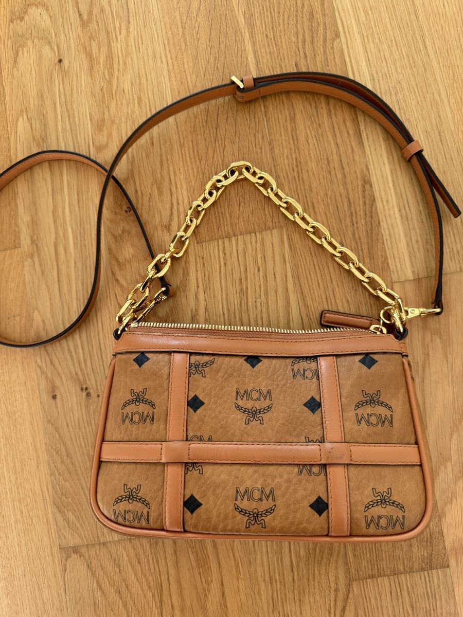Mcm Borse da donna: MCM Tasche Cognac Braun Gold neu – Nuovo (secondo la descrizione) da Beringen venduto da ste_bh8w