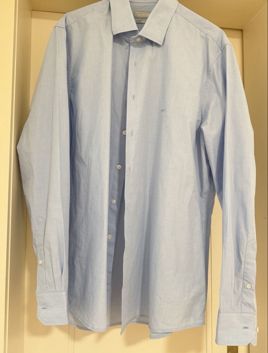 Michael Kors Camicie: Herren Hemd hellblau XL guter Zustand – Nuovo (secondo la descrizione) da Schwarzenbach SG venduto da jel_89zm