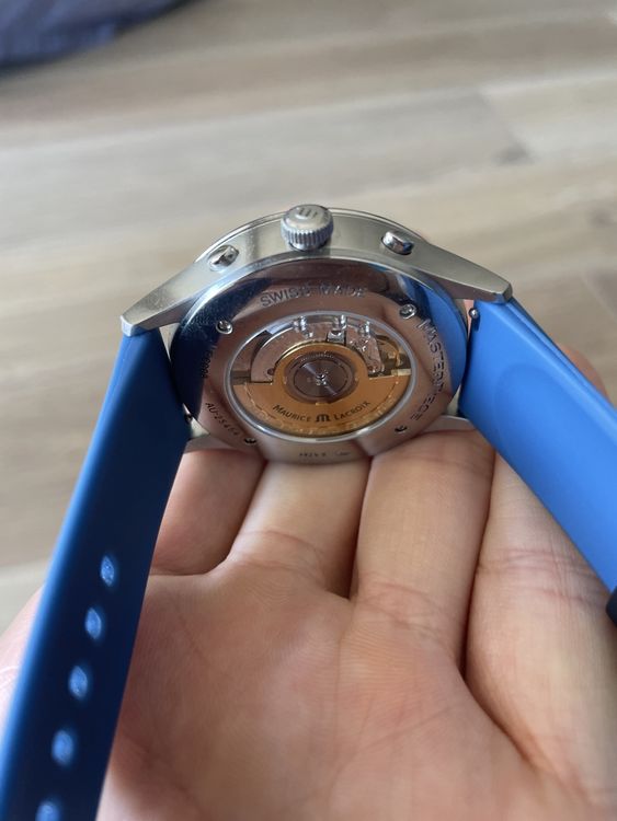 Maurice Lacroix Orologi: Maurice Lacroix Worldtimer Automatic Watch Full Set Serviced – Usato da Euthal venduto da dieUhrenwerkstatt 1