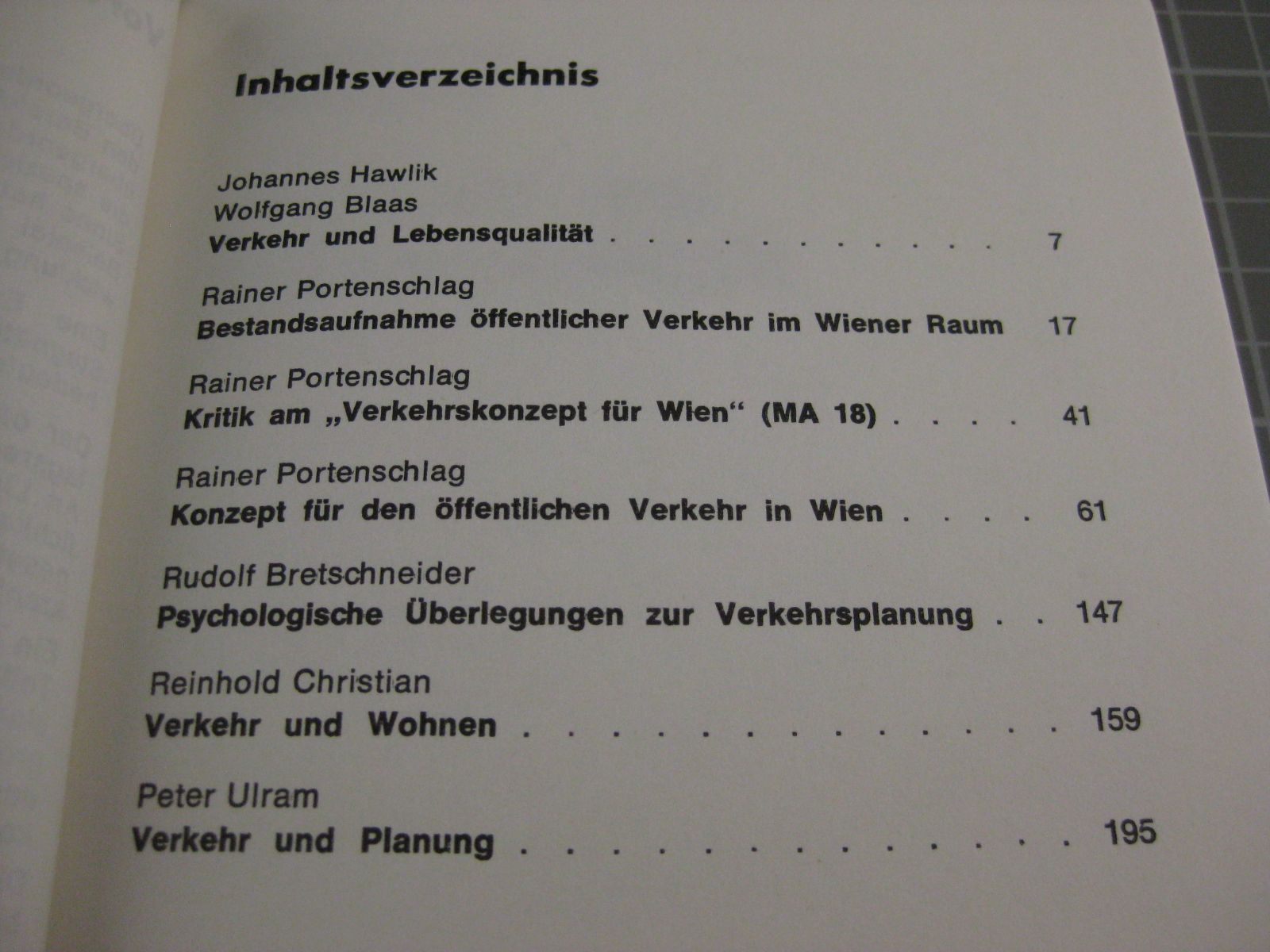 Bücher: Öffentlicher Verkehr in Wien – Gebraucht aus Malters von Marosko 2