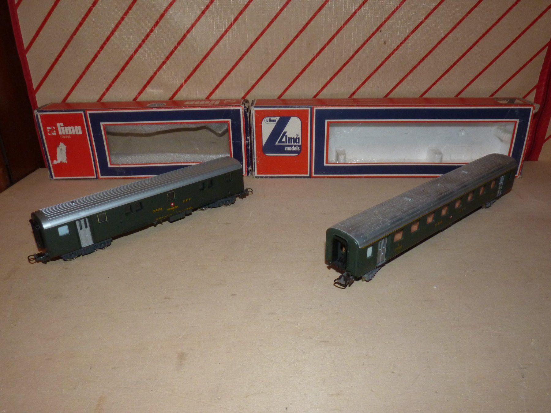 Lima Modelleisenbahnen: Personenzug der SBB Lima Spur H0 – Gebraucht aus Rudolfstetten von Rrst1968 1