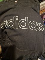leichtes hoodie (Kapuzenpullover) von Adidas - schwarz