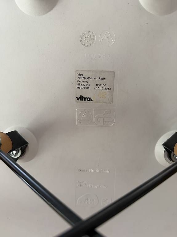 Vitra Sedie: 4 Eames Plastic Side Chair RE DSW - Original – Usato da Herisau venduto da anto9493 3
