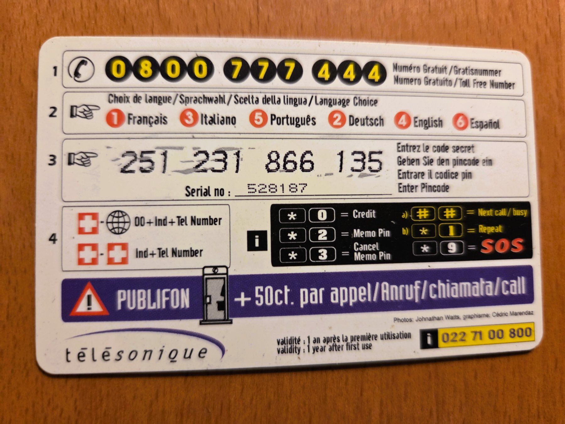 Schede telefoniche: PREPAID - SCHWEIZ – Usato da Brüttisellen venduto da Nighttrain 1