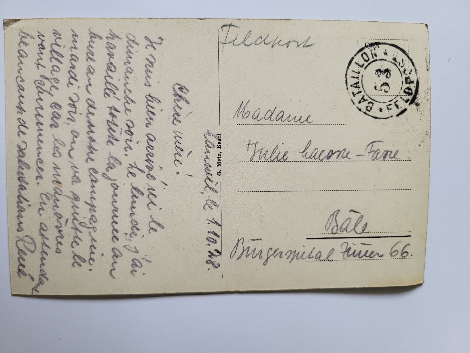 Cartoline postali: Alte Ansichtskarte Reigoldswil - Schulhaus, R4 – Usato da nunningen venduto da mic_88k2 1