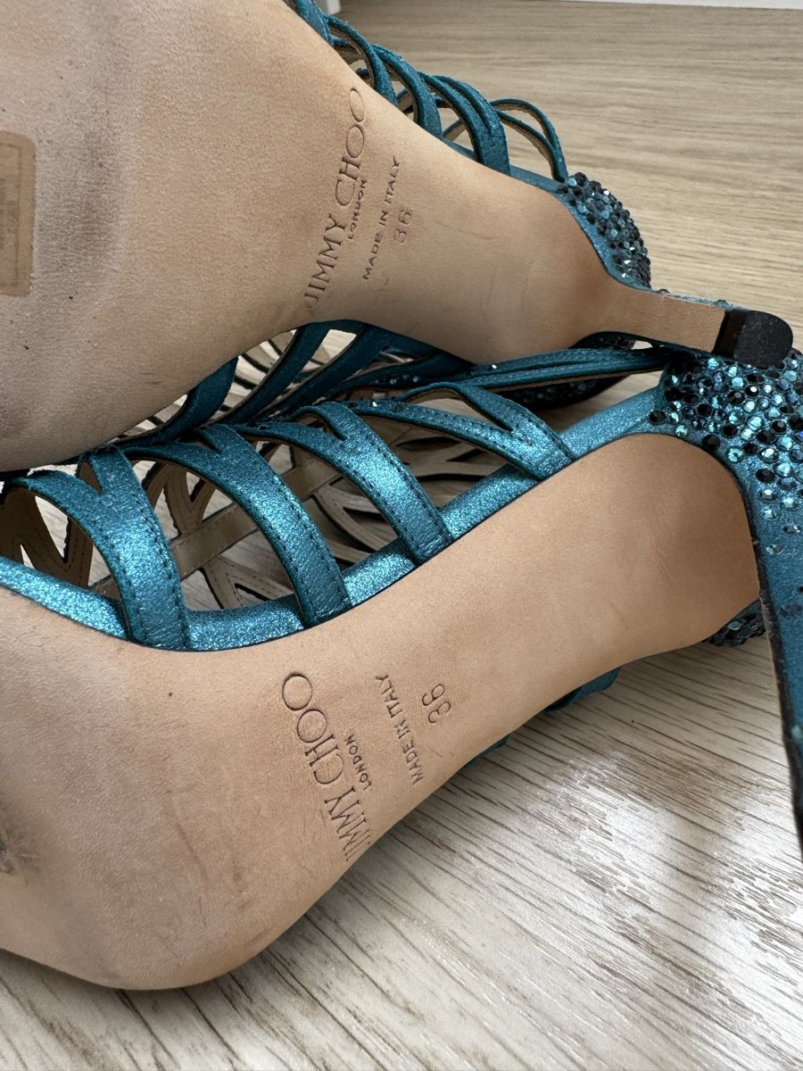Jimmy Choo Damenschuhe: Jimmy Choo Sandaletten Gr. 36 – Neu (gemäss Beschreibung) aus Killwangen von was.sharp 7