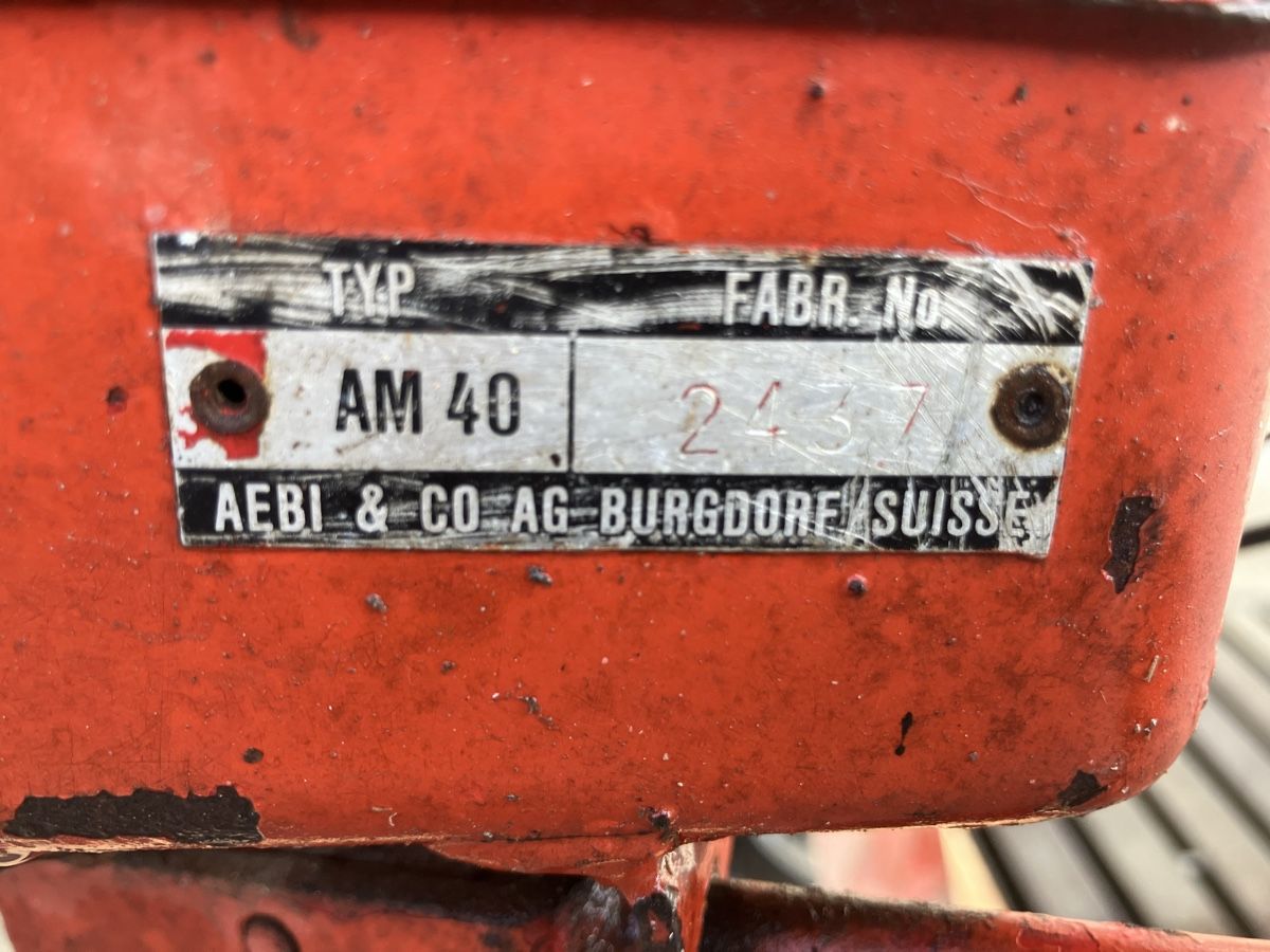 Aebi Alle Maschinen: AEBI Motormäher AM 40 – Defekt aus Uerkheim von Dealer-4813 6
