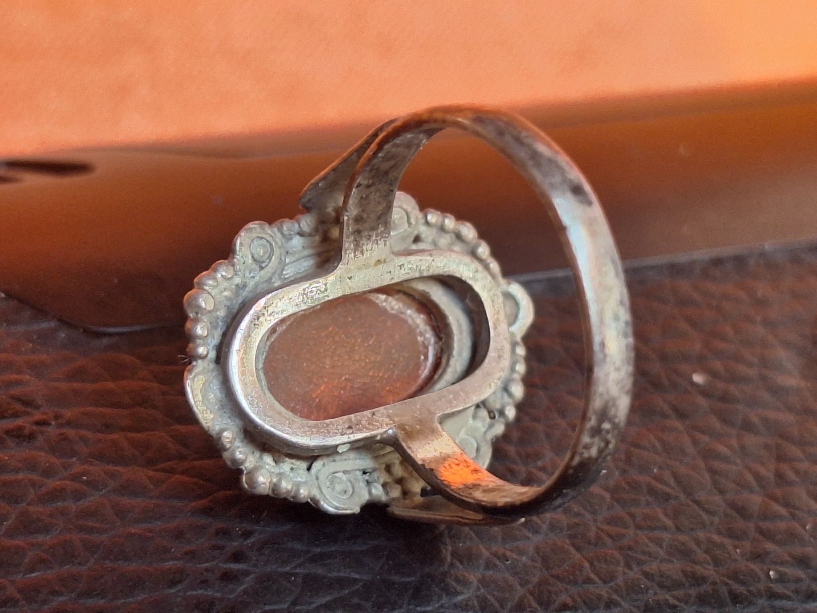 Bagues: Bague ancienne ambre veritable  – D'occasion à Tannay par v1n1p00h 2