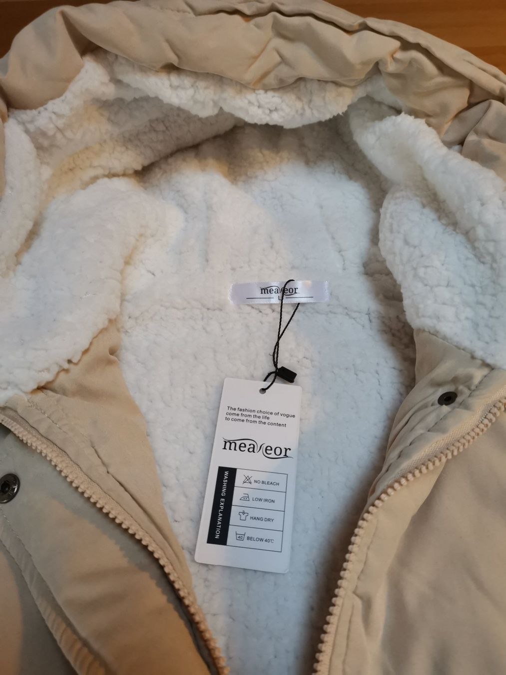 Vestes: Jacke Winter beige meaneor – Neuf avec emballage d'origine à Seuzach par NaehdesignMirjam 3