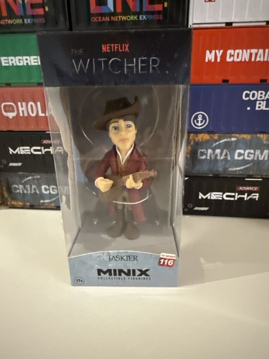 Statuette: MINIX Netflix The Witcher Jaskier Figur 116 neu – Nuovo e nell'imballaggio originale da Basel venduto da Zomeg