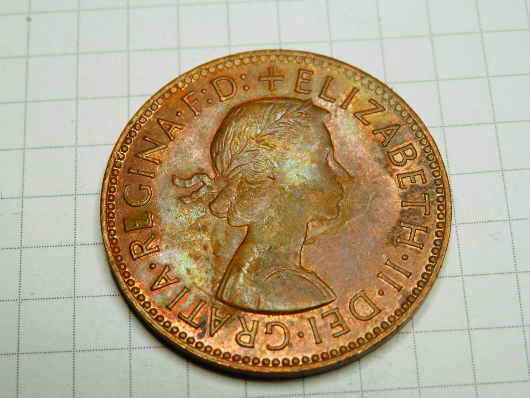 Tutti le monete: Großbritannien ½ Penny, 1967 – Usato da Weiach venduto da weiach81 1