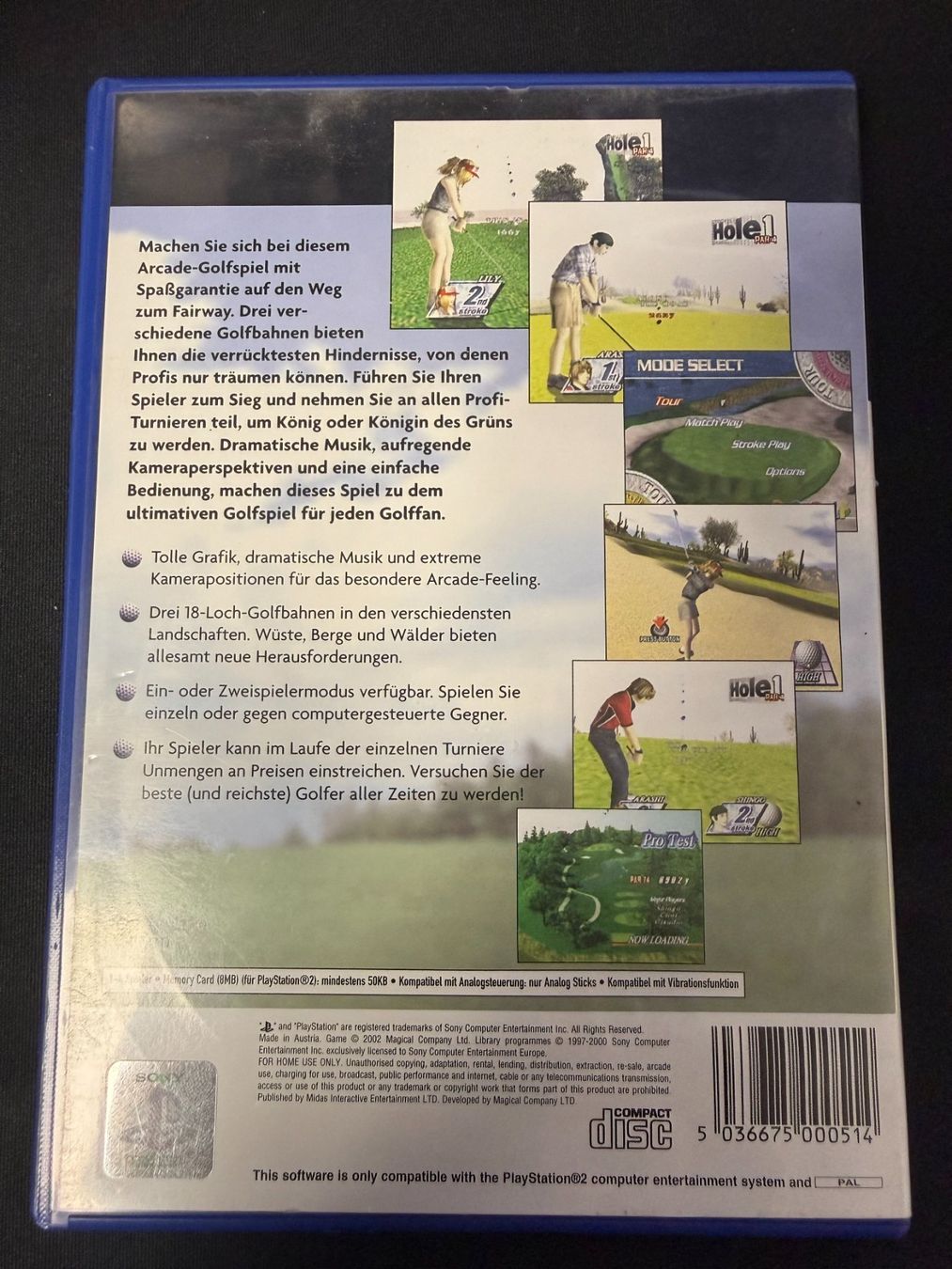 Jeux: Go Go Golf - PS2 – D'occasion à Pont-de-la-Morge par Darfal 2