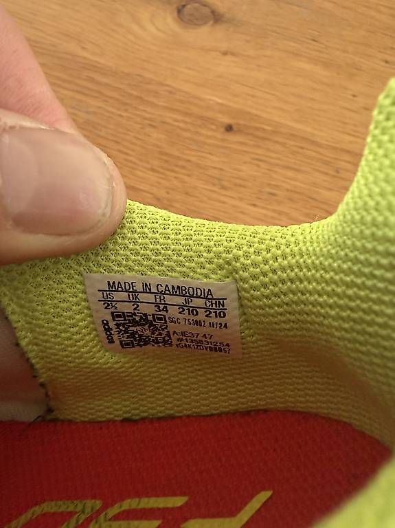 Scarpe da uomo: Fussball Schuhe Adidas F50 – Usato da Gwatt (Thun) venduto da theo360 1