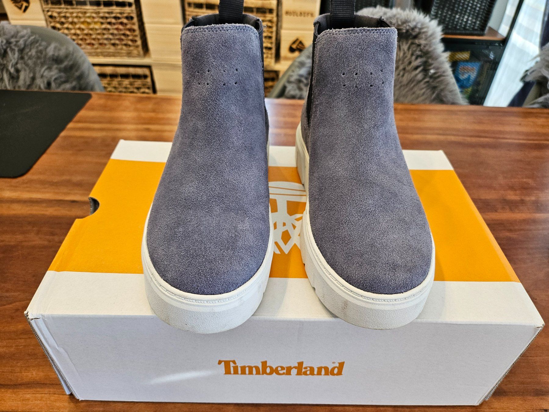 Scarpe da donna: Timberland Ankle Boot  Grösse 37 in dark blue suede – Nuovo (secondo la descrizione) da Baar venduto da Naedels-Kreationen