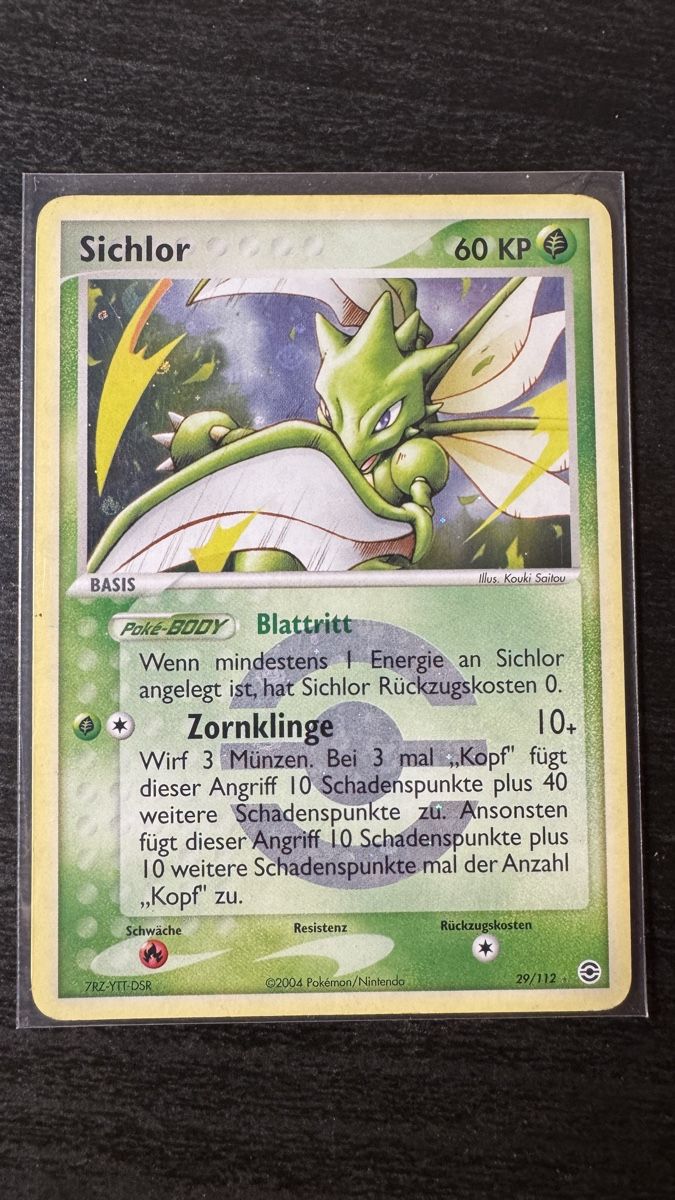 Pokémon Sammelbilder & Trading cards: Sichlor Holo reverse Ex FireRed & Leafgreen 29/112 – Gebraucht aus Belprahon von Rob_ain
