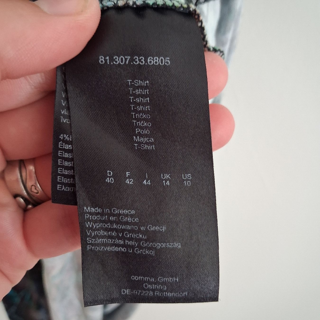 Comma Kleider: Comma Dress Mini Floral Size 40 – Neu (gemäss Beschreibung) aus Wil SG von tre_g2l7 3