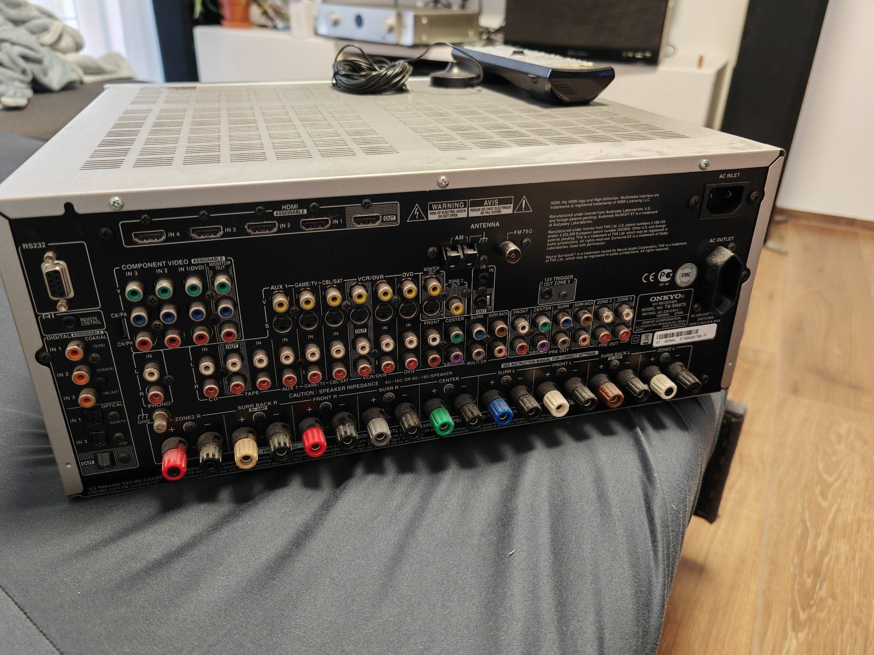 Onkyo Home Cinema: Onkyo TX SR875 7.1-channel Super Klang – Usato da Neunkirch venduto da faithnomore 2