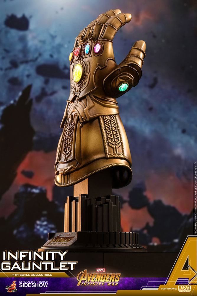 Hot Toys Figuren: 1:4 Infinity Gauntlet Replica Marvel Avengers: Infinity War – Neu und originalverpackt aus Wettingen von marcelbuechi 2