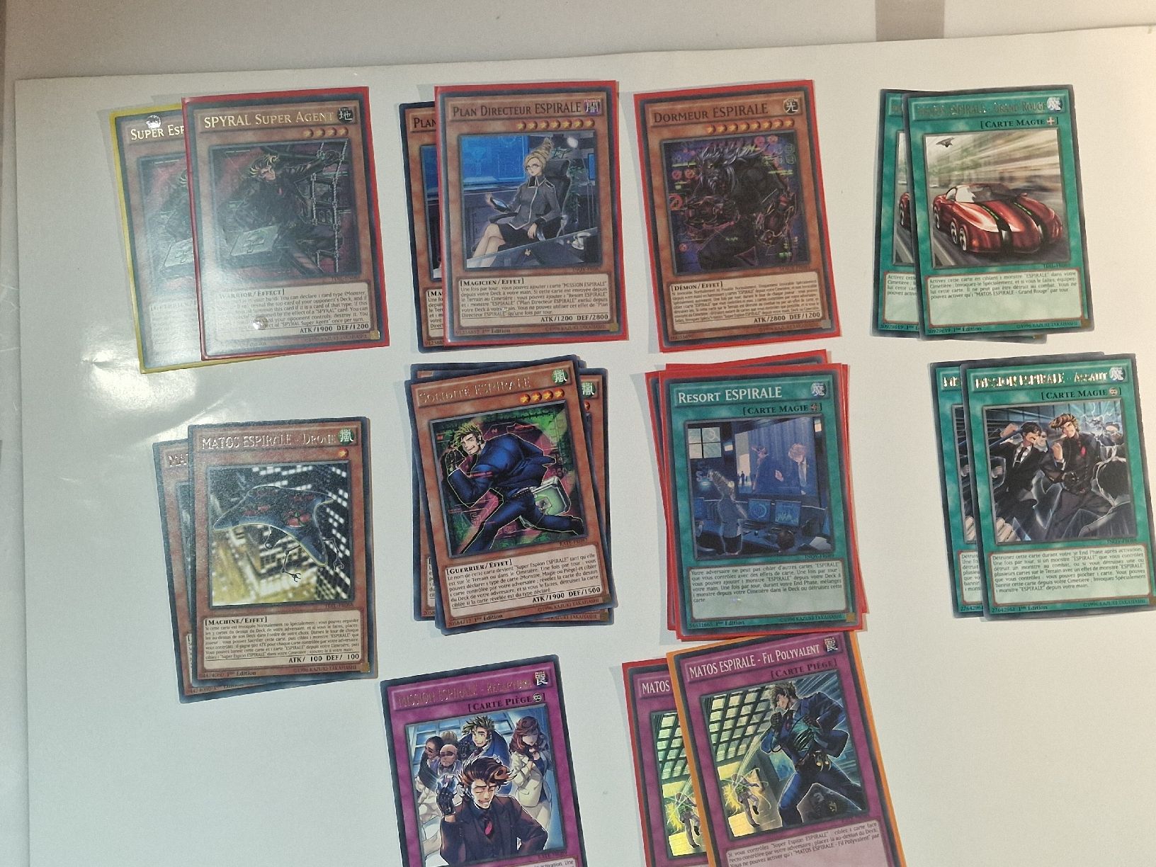 Yugioh Carte collezionabili: Yu-Gi-Oh! Lot ESPIRALE – Usato da Daillens venduto da SACS-CARDS