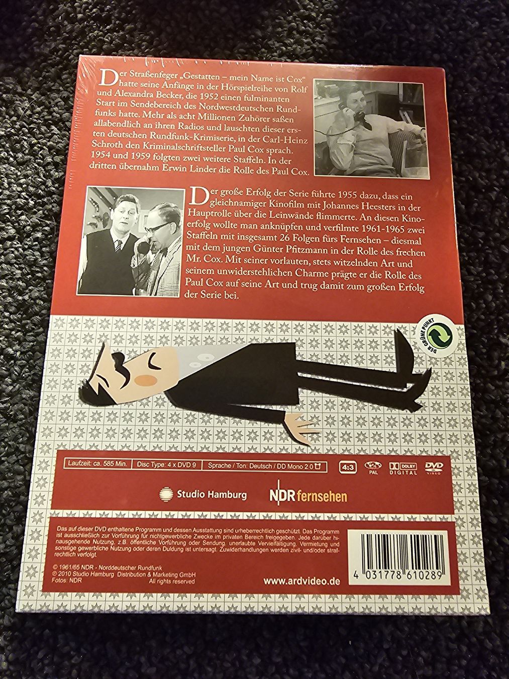 Tutti i DVDs: Gestatten - Mein Name ist Cox Neuverpackt – Nuovo e nell'imballaggio originale da Ruswil venduto da jan_bxl5 1