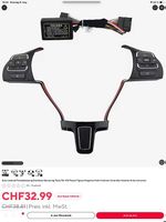 Auto Lenkrad Fernbedienung VW Multi-funktion Universal