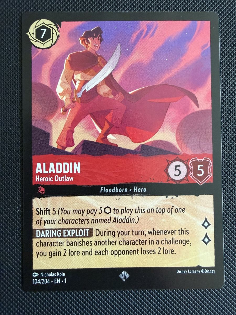 Disney Sammelbilder & Trading cards: Aladdin - Heroic Outlaw – Neu (gemäss Beschreibung) aus Allenwinden von nam_1988
