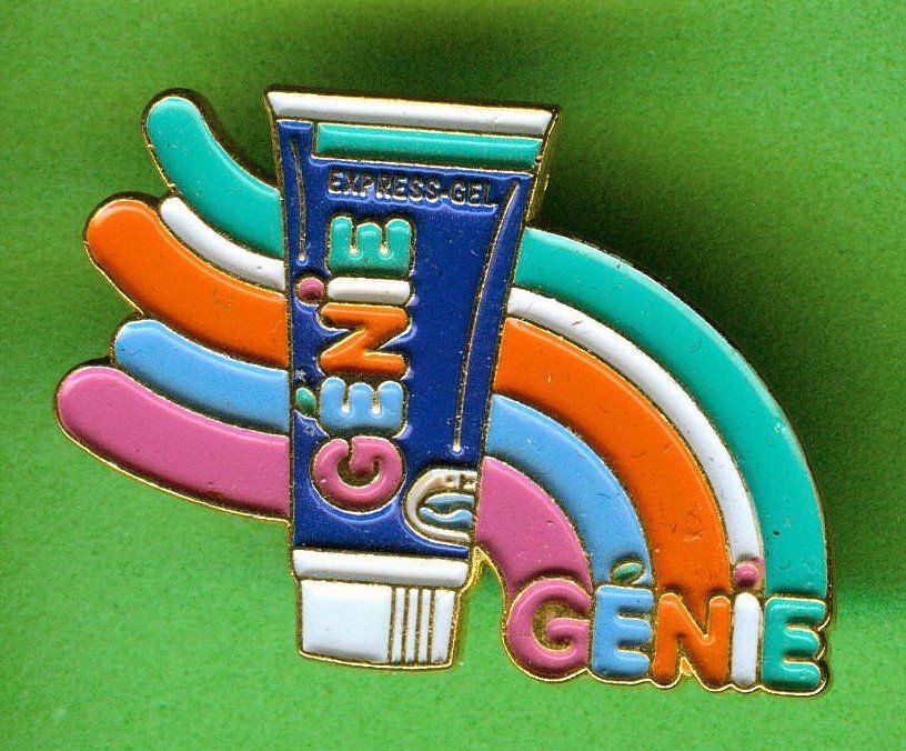 Placchette & Badge: GENIE  Waschmittel – Usato da Winterthur venduto da Sammleroase