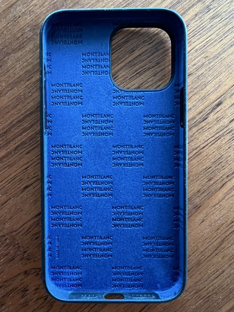 Apple Cover & Protezioni schermo: Montblanc iPone 13 ProMax Hülle – Usato da Neuhausen venduto da mike.a. 3