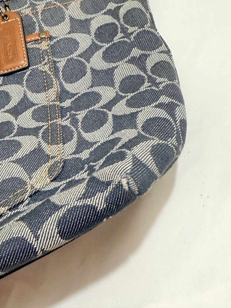 Coach Sacs femmes: Coach Signature Handbag Denim  – D'occasion à Geneve par DarlingVintage 7