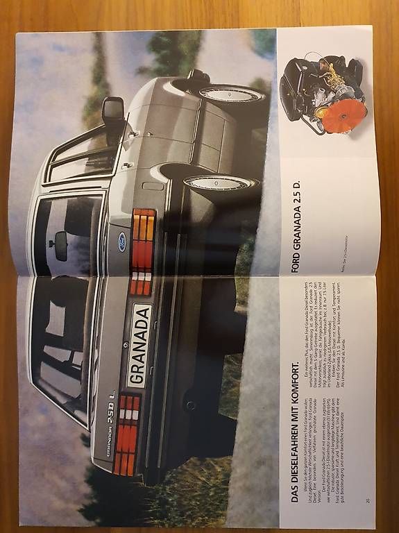 Documenti: Ford Granada Prospekt – Usato da Hünenberg venduto da Rzirkon 3
